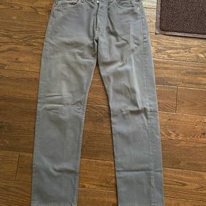 Vintage Levi’s 501 Slate Grey Jeans Size 31